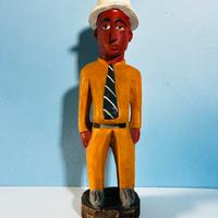 Scultura legno altezza 60cm