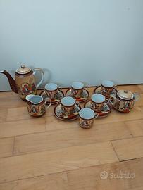 Set da tè vintage in porcellana fine china 