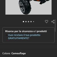 Macchinina radiocomandata 2 posti