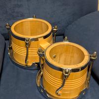 Coppia Bongo in Legno (Fusti e Hardware)