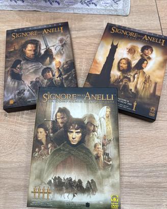 TRILOGIA DVD IL SIGNORE DEGLI ANELLI