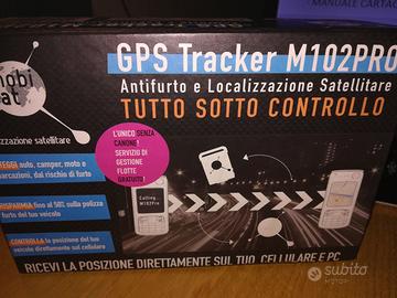 GPS Tracker Mobisat M102 Pro per auto, barca