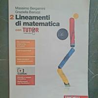 Libro scolastico LINEAMENTI DI MATEMATICA vol. 2