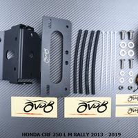 Portatarga AVDB HONDA CRF 250 L M RALLY 2013 FUMÉ