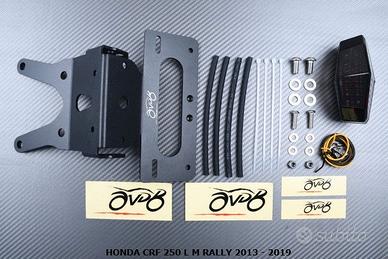 Portatarga AVDB HONDA CRF 250 L M RALLY 2013 FUMÉ