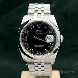 Rolex Datejust 116200 Jubilee Nero + GARANZIA