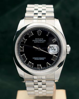 Rolex Datejust 116200 Jubilee Nero + GARANZIA