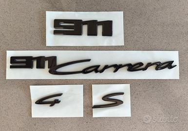 Scritte PORSCHE 992 911 Carrera 4 S