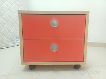 Comodino 2 cassetti