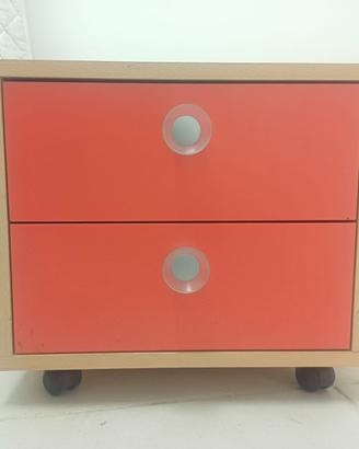 Comodino 2 cassetti