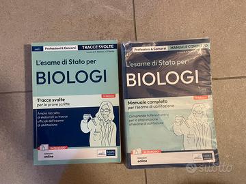 Esame stato Biologia sez A - Manuali
