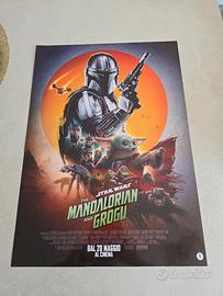 Locandina film  "Star Wars - Mandalorian and Grogu
