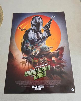 Locandina film  "Star Wars - Mandalorian and Grogu