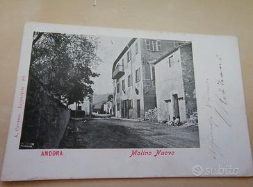 Cartolina Postale 1905 Andora Molino Nuovo per Gen