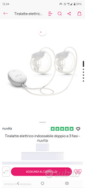 Tiralatte elettrico doppio indossabile