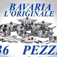 Batteria pentole completa Bavaria nuova imballata