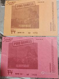 biglietti collezione tour Pino Daniele 