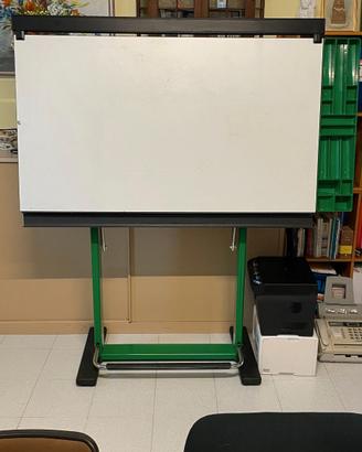 TAVOLO DA DISEGNO INCLINABILE CON TECNIGRAFO