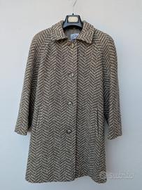 Cappotto in lana e mohair