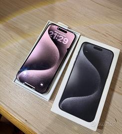 iPhone 15 Pro Max 256GB con Scatola - 89% Stato Ba