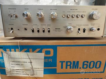 Nikko TRM600 amplificatore integrato vintage
