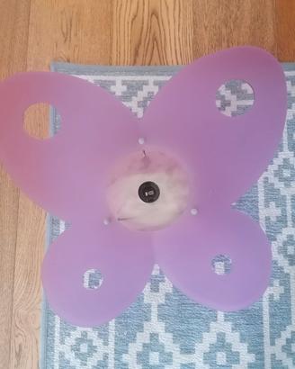 Lampadario a forma  di farfalla