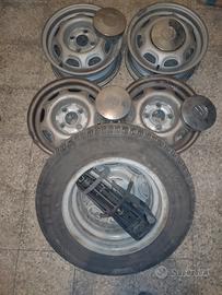 cerchi 13" VW golf mk2 ed altri pezzi