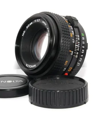 MINOLTA MD 50mm 1,7 Obiettivo per Reflex SRT XG X
