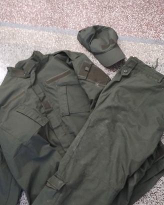 giacca pantaloni baseball cup olive green xxl