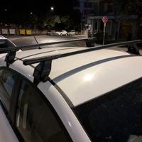 Barre portatutto per Kia Rio, Corolla Verso e RAV4