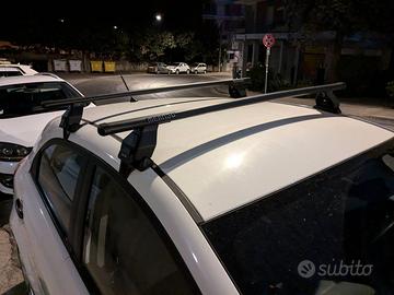 Barre portatutto per Kia Rio, Corolla Verso e RAV4