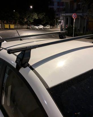 Barre portatutto per Kia Rio, Corolla Verso e RAV4