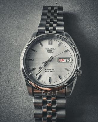 SEIKO 5 Gent SNK355 - cinturino sostituito