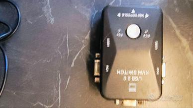 KVM Switch VGA 3 usb senza cavi
