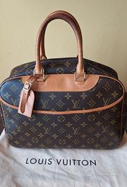 Borsa bauletto Louis Vuitton Deauville Monogram