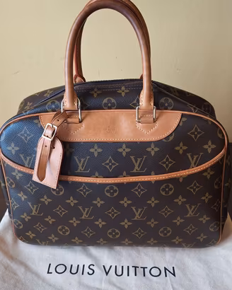 Borsa bauletto Louis Vuitton Deauville Monogram