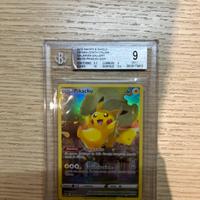 Pikachu gg30/gg70 BGS 9 MINT in Italiano