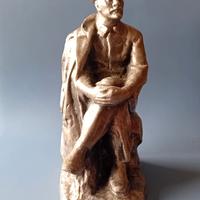 Statuetta Lenin seduto 26 cm - Urss