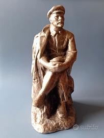 Statuetta Lenin seduto 26 cm - Urss