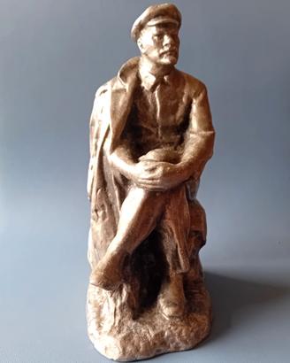 Statuetta Lenin seduto 26 cm - Urss