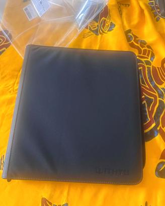 Album Carte 16 Tasche 1024 Posti con Zip Nero