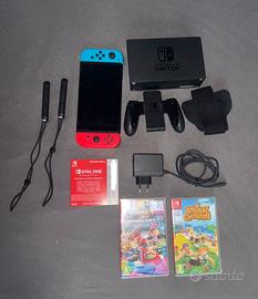 Switch Nintendo Sport set- pari al nuovo