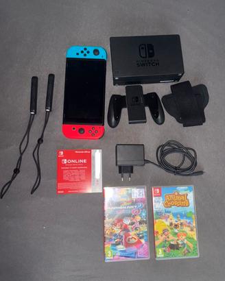 Switch Nintendo Sport set- pari al nuovo