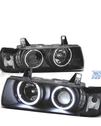 FARI OCCHI ANGEL CCFL BMW E36 COUPE CABRIO NERI