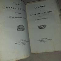 Opere Cornelio Tacito 1843