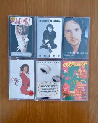 Lotto 31 musicassette vintage anni 90/2000
