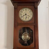 Orologio muro in legno con pendolo