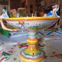 Alzatina in ceramica Deruta