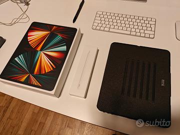 Ipad pro 12,9" 5th gen + Apple pen 2+custodia