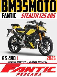 Fantic Stealth 125 2025 Euro 5+ - IN ARRIVO